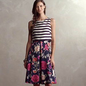Anthropologie Moulinette Soeurs Split Print Dress